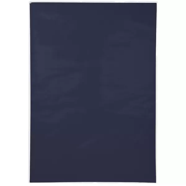 Cartón Paja 1/8 Azul Oscuro X 10