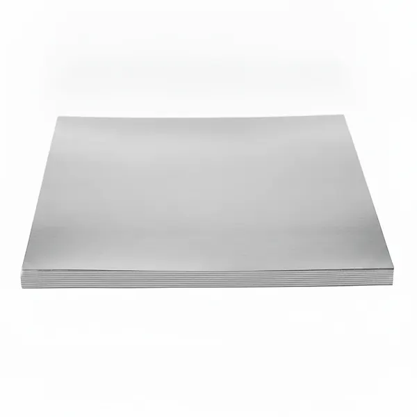 Cartulina Metalizada 1/8 Plateada X 10