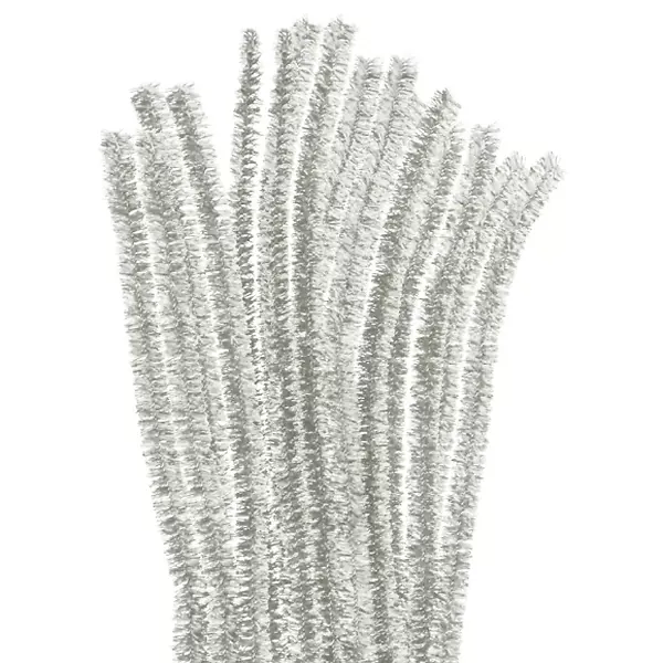 Chelines Metalizados Blanco 100 Und