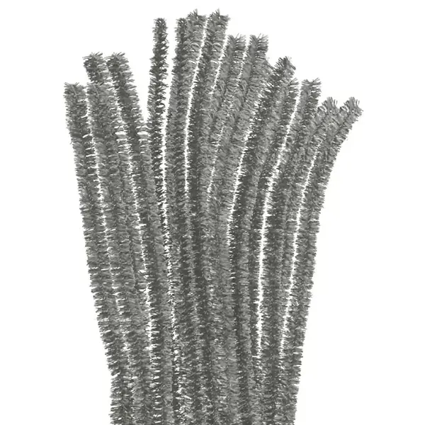 Chelines Metalizados Gris X 100