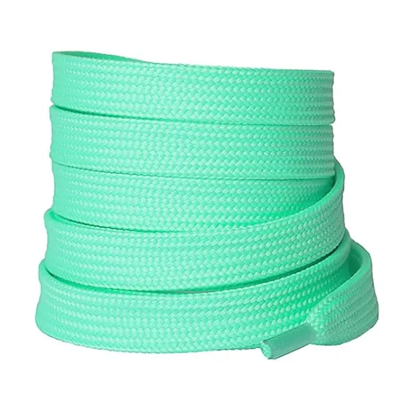 Cordón Tenis Plano 120cm Verde Menta
