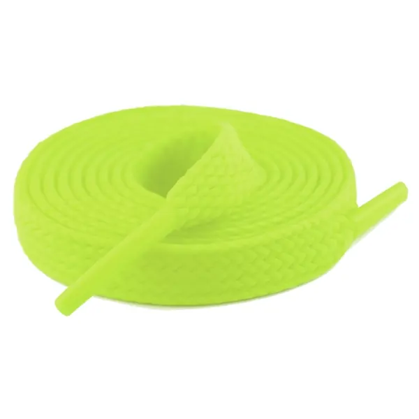 Cordón Tenis Plano 60cm Amarillo Néon