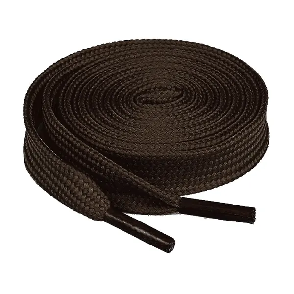 Cordón Tenis Plano 90cm Cafe Oscuro