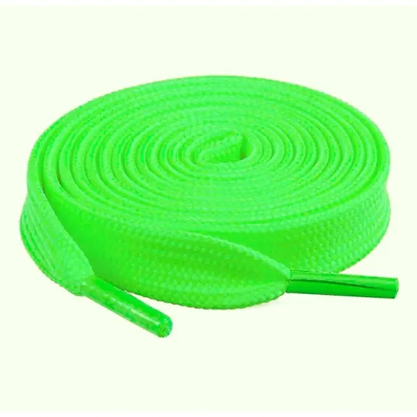 Cordón Tenis Plano 90cm Verde Néon