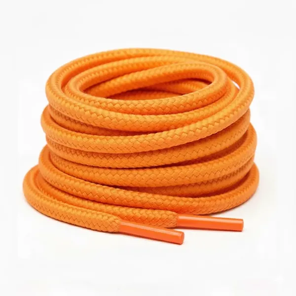 Cordón Tenis Redondo 120cm Naranja