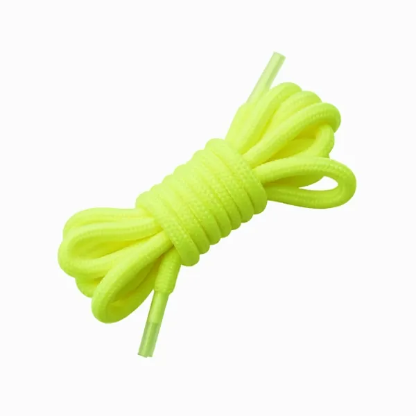 Cordón Tenis Redondo 40cm Amarillo Néon
