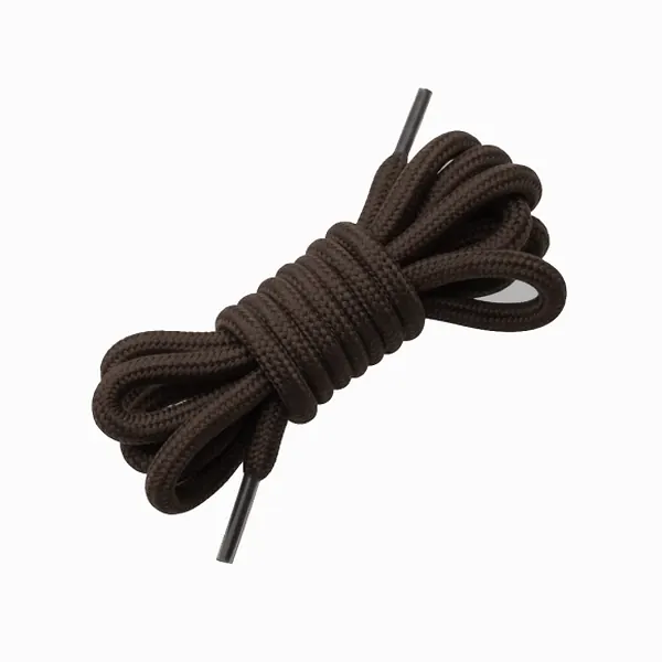 Cordón Tenis Redondo 40cm Café Oscuro