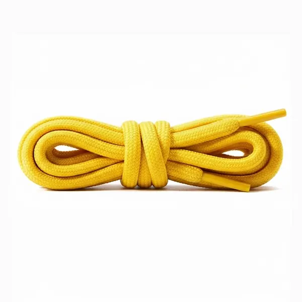 Cordón Tenis Redondo 60cm Amarillo Oro