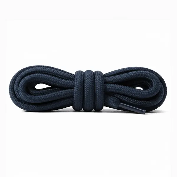 Cordón Tenis Redondo 60cm Azul Oscuro