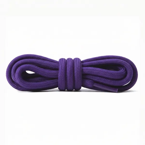 Cordón Tenis Redondo 60cm Morado