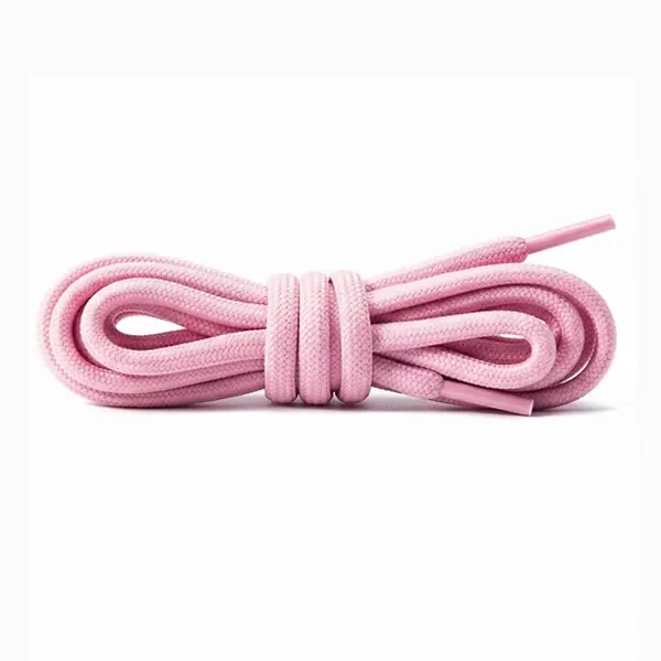 Cordón Tenis Redondo 60cm Rosado