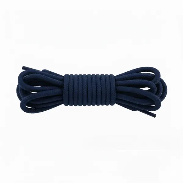Cordón Tenis Redondo 90cm Azul Oscuro