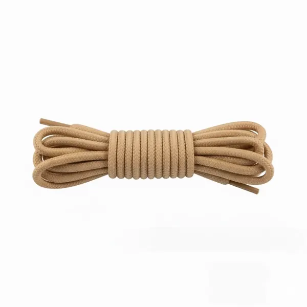 Cordón Tenis Redondo 90cm Caqui