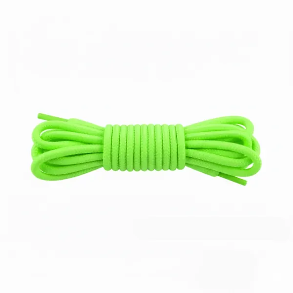 Cordón Tenis Redondo 90cm Verde Néon