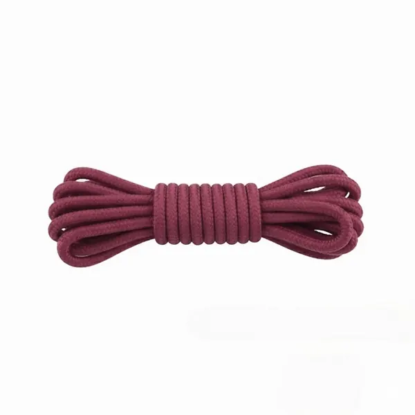 Cordón Tenis Redondo 90cm Vinotinto