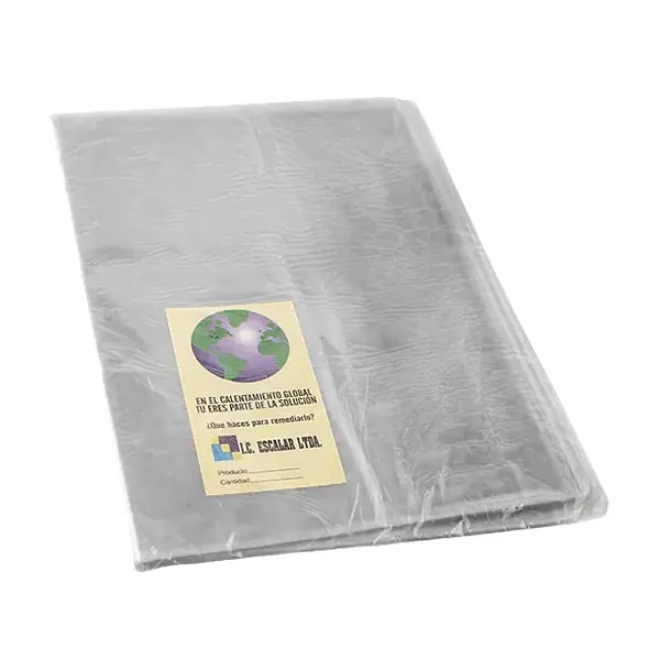 Forro Acetato Cuaderno Grande Transparente X 10