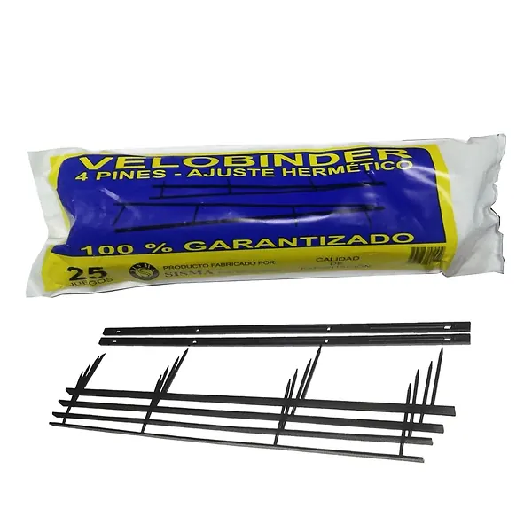 Gancho Velobind Económico X 25