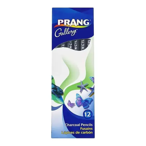 Lápiz Carboncillo Prang 601-m Medio X 12