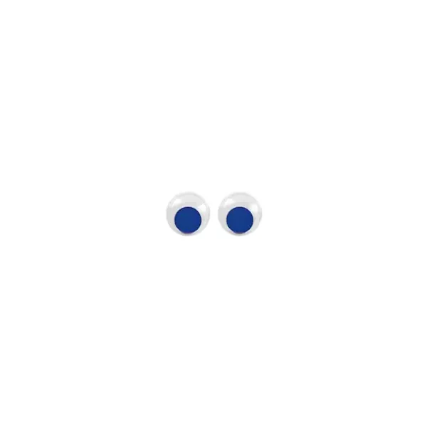 Ojos Movibles 10mm Azul