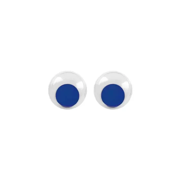 Ojos Movibles 18mm Azul