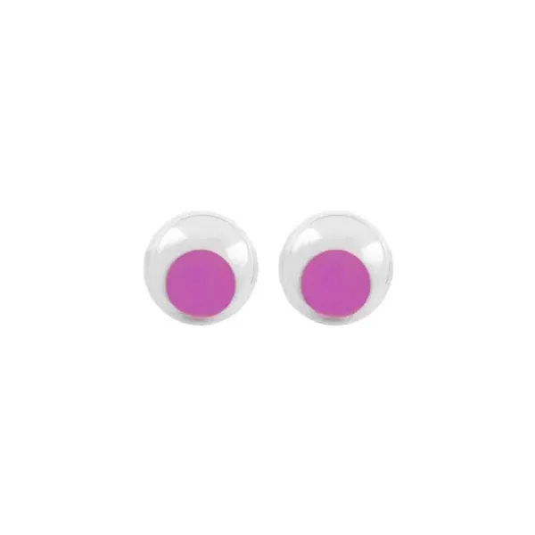 Ojos Movibles 18mm Rosado