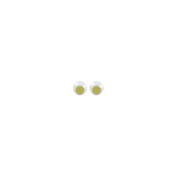 Ojos Movibles 8mm Amarillo