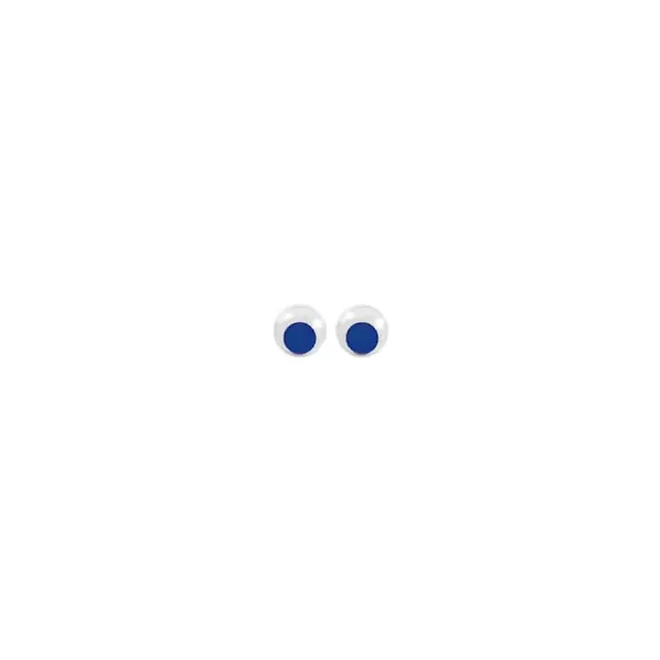Ojos Movibles 8mm Azul