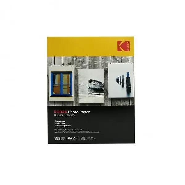 Papel Fotográfico Kodad 180gr Carta X 25