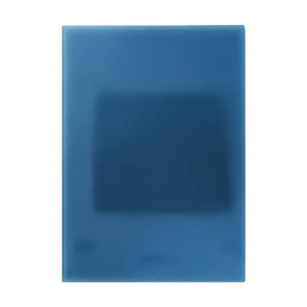 Pasta Anillado Policover Traslucida Carta Azul X 50