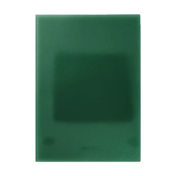 Pasta Anillado Policover Traslucida Carta Verde X 50