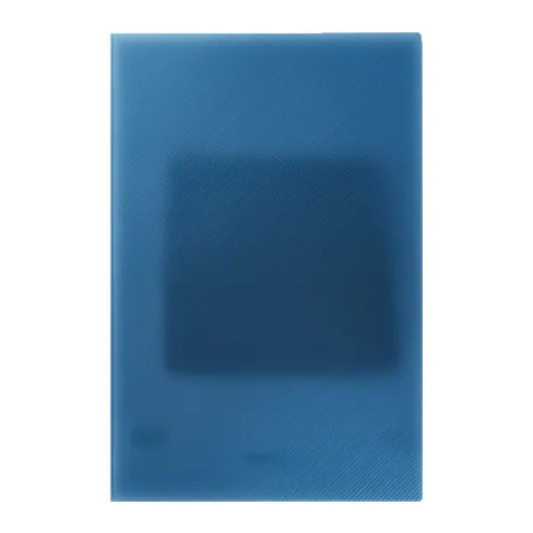 Pasta Anillado Policover Traslucida Oficio Azul 50 Und
