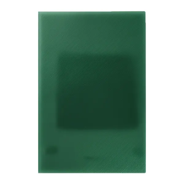 Pasta Anillado Policover Traslucida Oficio Verde X 50