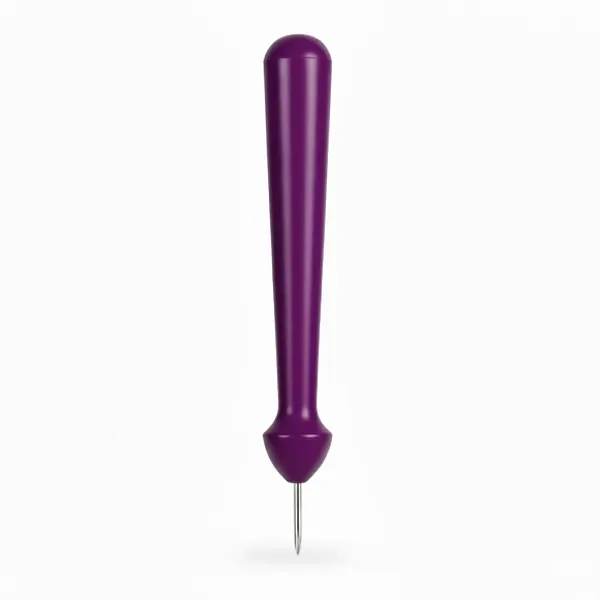 Punzón Punta Metálica Morado