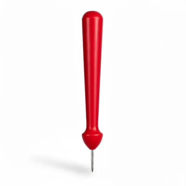 Punzón Punta Metálica Rojo