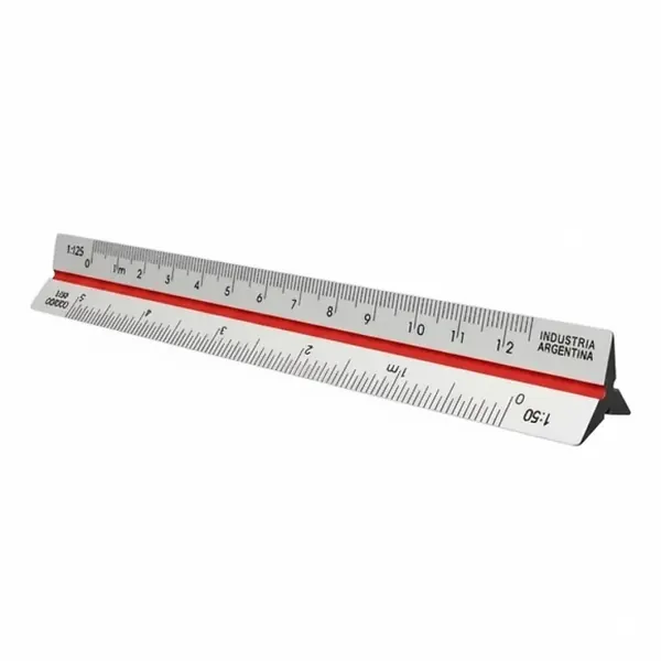 Regla Escalímetro Plástico 15cm
