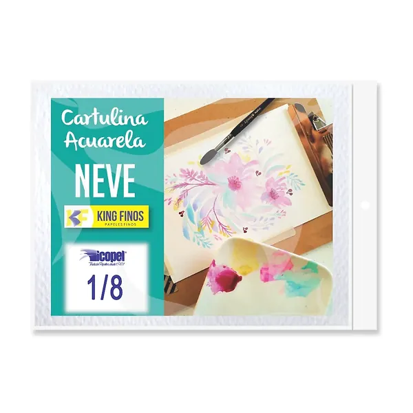 Papel Acuarela 1/8 X 10