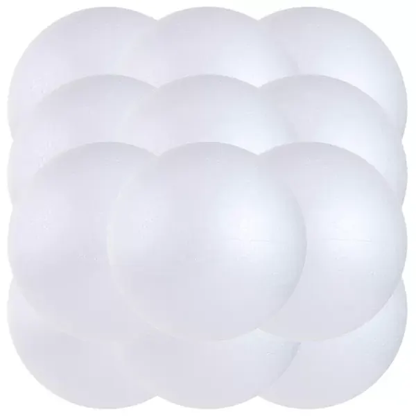 Bola De Icopor 14cm 12 Und