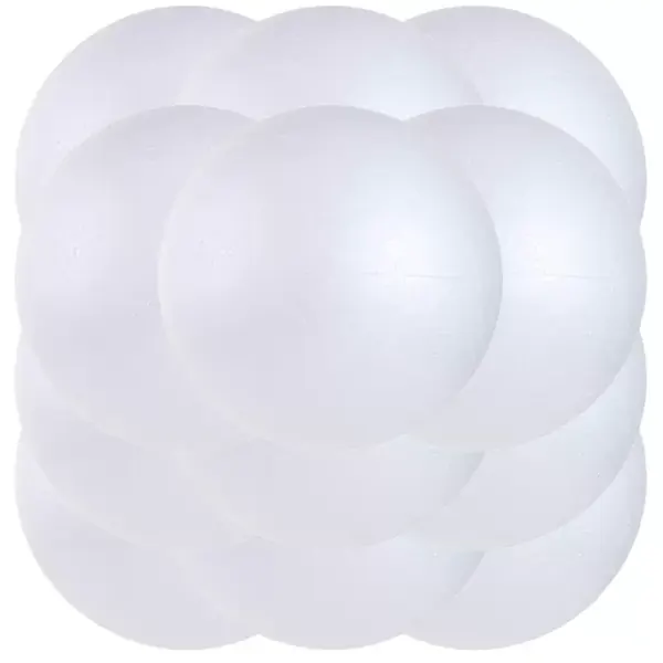 Bola De Icopor 15cm 12 Und