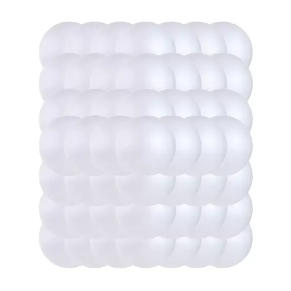 Bola De Icopor 6cm 50 Und