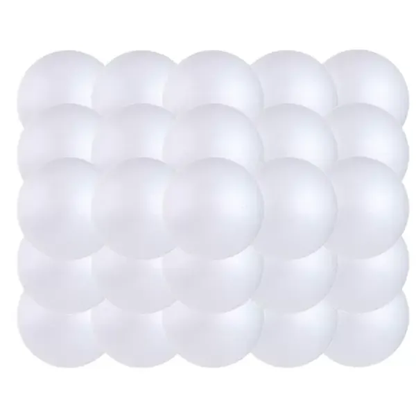 Bola De Icopor 7cm 25 Und