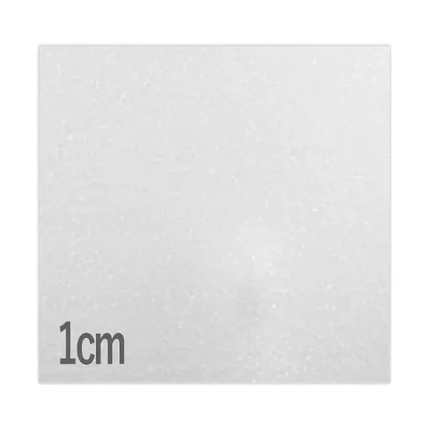 Lamina De Icopor 10mm 1/4 10 Und
