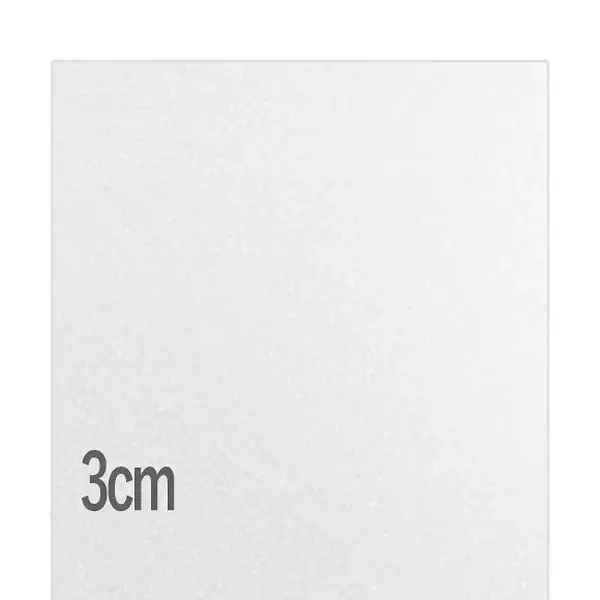 Lamina De Icopor 30mm 1/2 5 Und