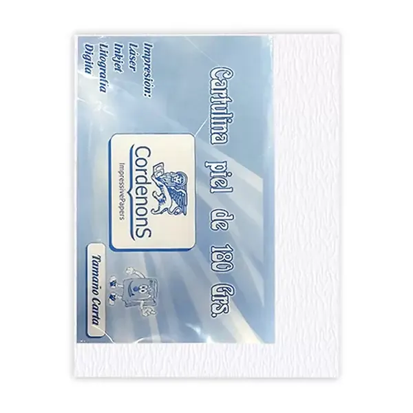 Cartulina Fina 180gr Piel De Angel Carta X 50