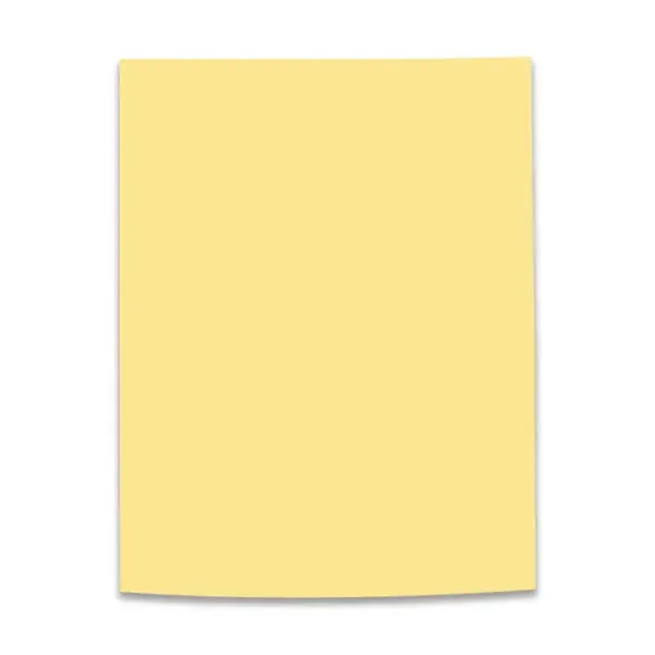 Papel Iris Impresionarte Carta Amarillo Claro