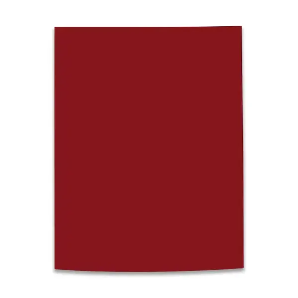 Papel Iris Impresionarte Carta Rojo Navidad