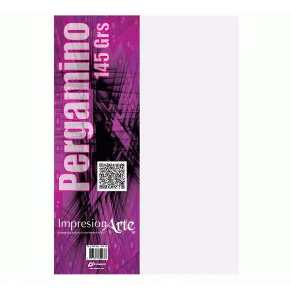 Papel Pergamino Impresionarte 145gr 1/8 X 50
