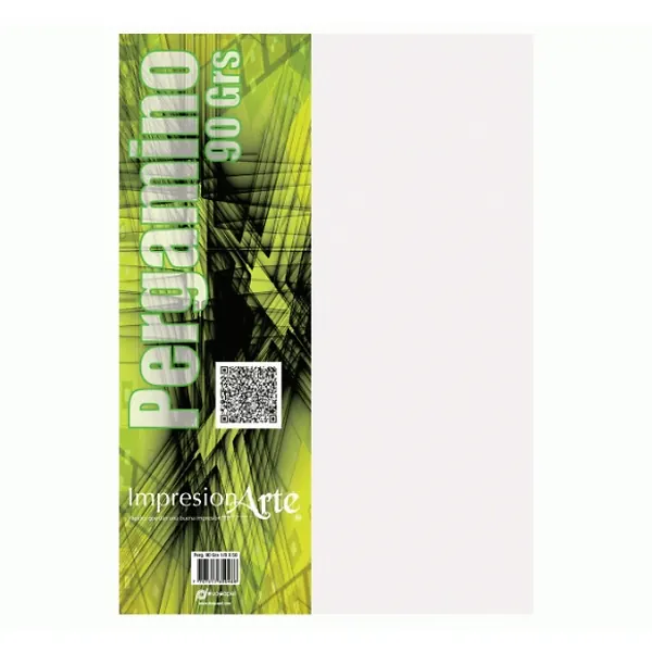 Papel Pergamino Impresionarte 90gr 1/8 X 50