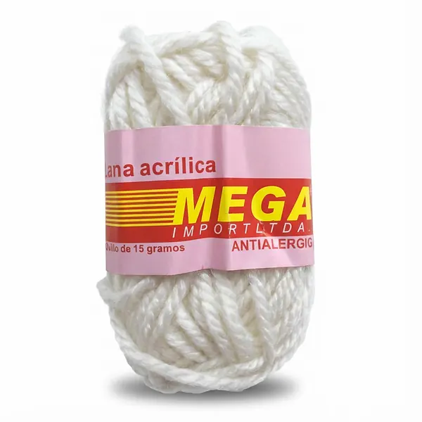 Lana Escolar Mediana Blanca
