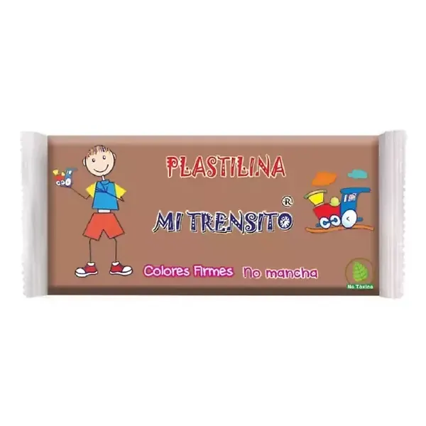 Plastilina Mi Trensito Barra 250gr Piel