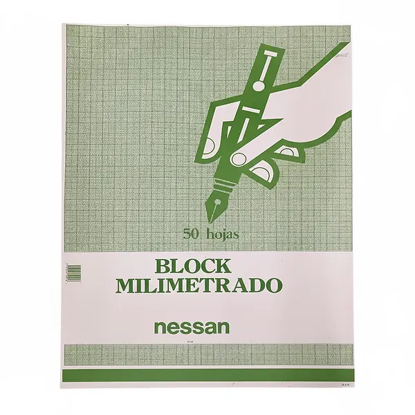 Block Milimetrado Nessan 1/2 Pliego